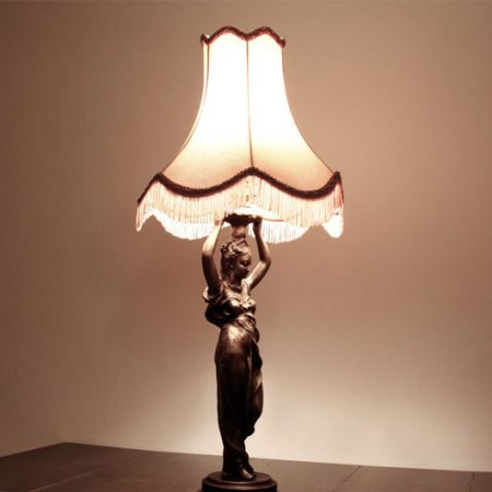 Grecian Lady Lamp