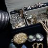 Chinese Silk Trinket Jewellery Box