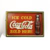 2D effect coca cola sign
