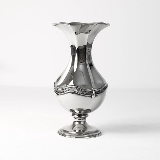 Arthur Price Silver Plated Fluted Vase » KodeStore.co.uk
