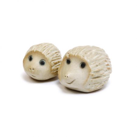 happy clay hedgehogs