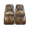 african wood carved masks
