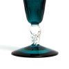 air twist base of art glass vase