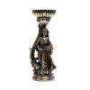 ornamental lady tazza candle holder