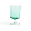 aqua green luminarc shot glass