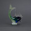 icet blue green glass fish