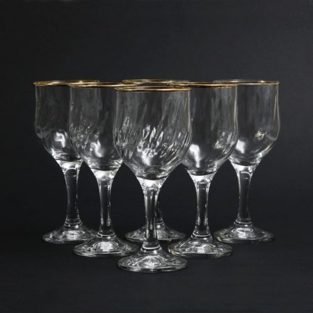 optic design wine glasses
