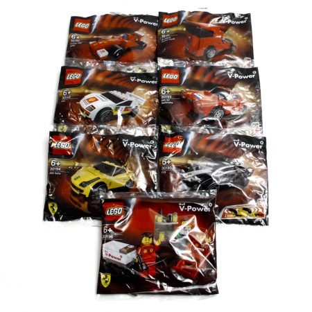 Lego Shell V Power Ferrari 30190 – 30196