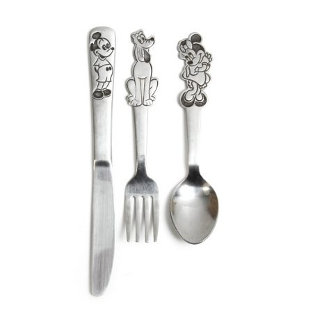 walt disney knife fork and spoon