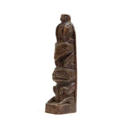 wood totem from canada