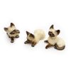 ornamental ceramic kittens