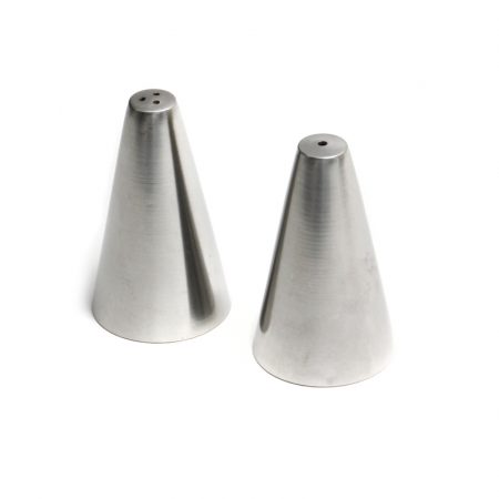danish cone shaped salt pepper shakers