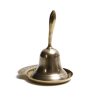 brass service bell and change tray