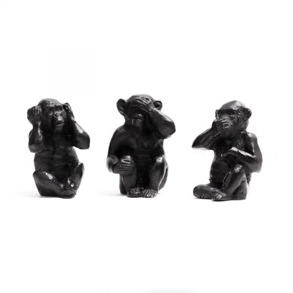 garden ornaments 3 wise monkeys