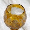 Etched German Hock Glass