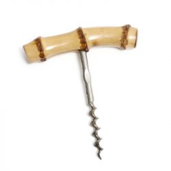 bamboo handle corkscrew