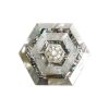 top of hexagonal abalone shell trinket box