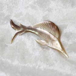 vintage swordfish brooch 2
