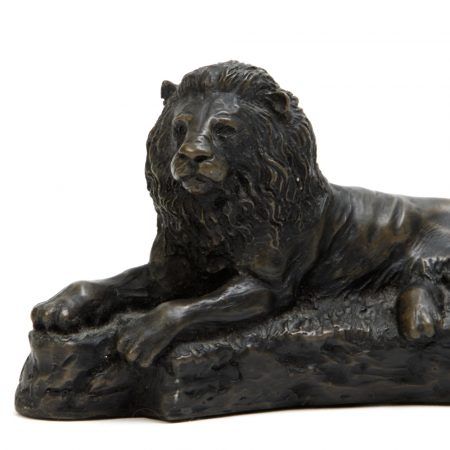 lion sculpture by john letts studio