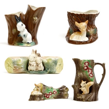 hornsea fauna pottery collection