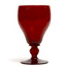 red rum glass