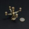 miniature brass candelabra 2