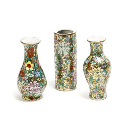 miniature japanese bud vases