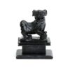 black resin chinese foo dog
