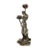 side view of veronese lady candle holder