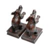 rear of elephant bookends