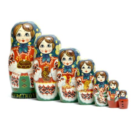 traditional russian babushka dolls