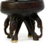 ashtray with elephant head legs 2