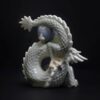 rear of Japanese Yoshimi K Porcelain Dragon
