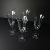 ball knopped champagne flutes 2