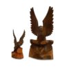 russian carved wood eagles 1