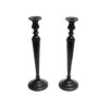 Tall Antique Baluster Candlesticks 3