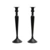 Tall Antique Baluster Candlesticks 4