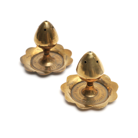 traditional indian brass incense burners