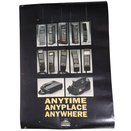 Early Cellnet & Vodafone Mobile Phone Posters