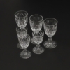 cut crystal liquor glasses