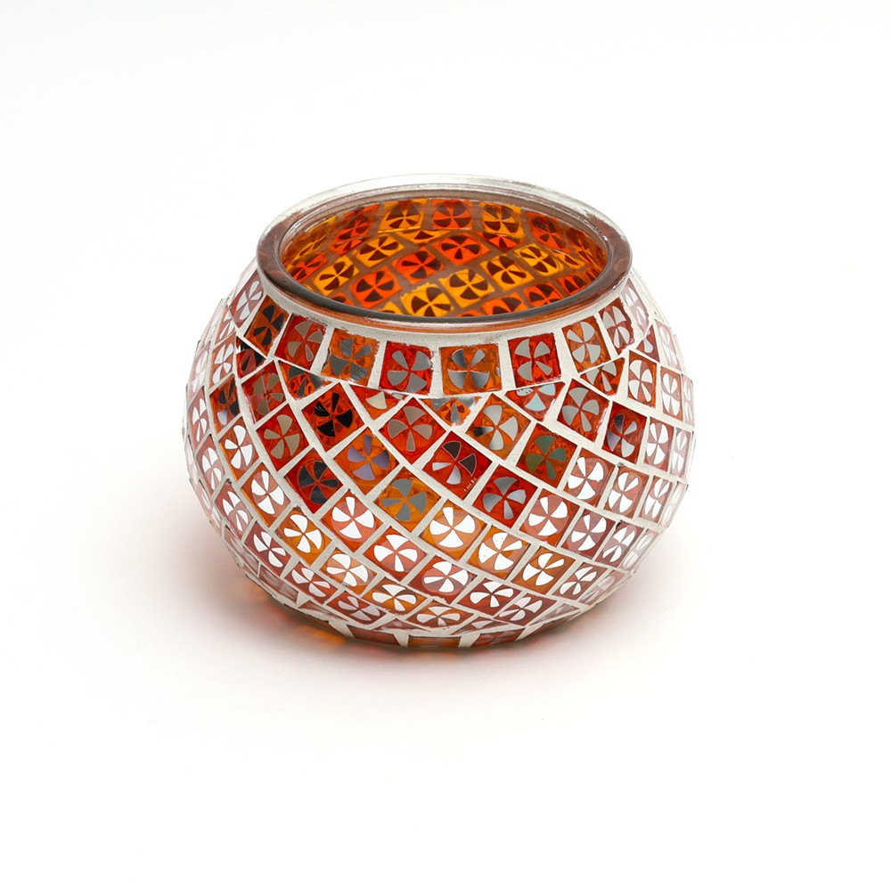 mosaic tealight holder 2