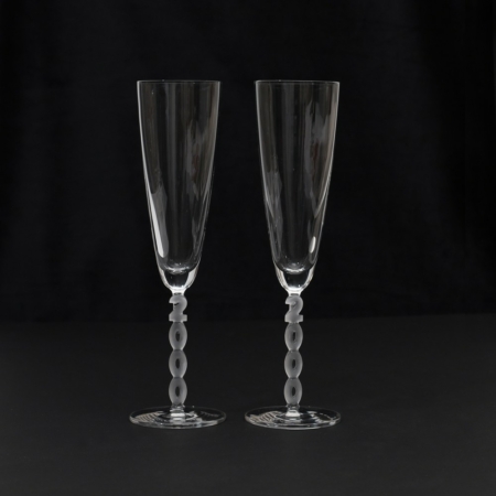 millennium champagne flutes