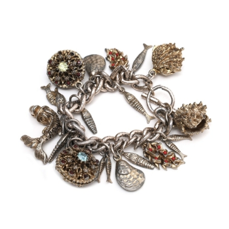 sea life charm bracelet