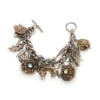 sea life charm bracelet bar and ring clasp