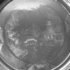 Chinese garden Swan Brand Chrome Plate Tray