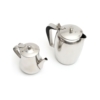 viners tea pot and coffee pot from above