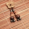 bamboo bag with beads