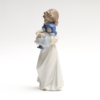 nao lladro porcelain girl and doll figurine