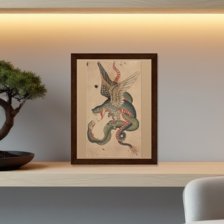 vintage tattoo flash art