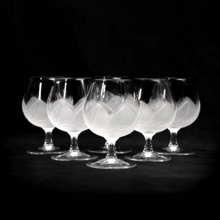 cristal darques brandy glasses